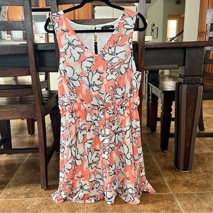 Banana Republic Floral Cutout Dress